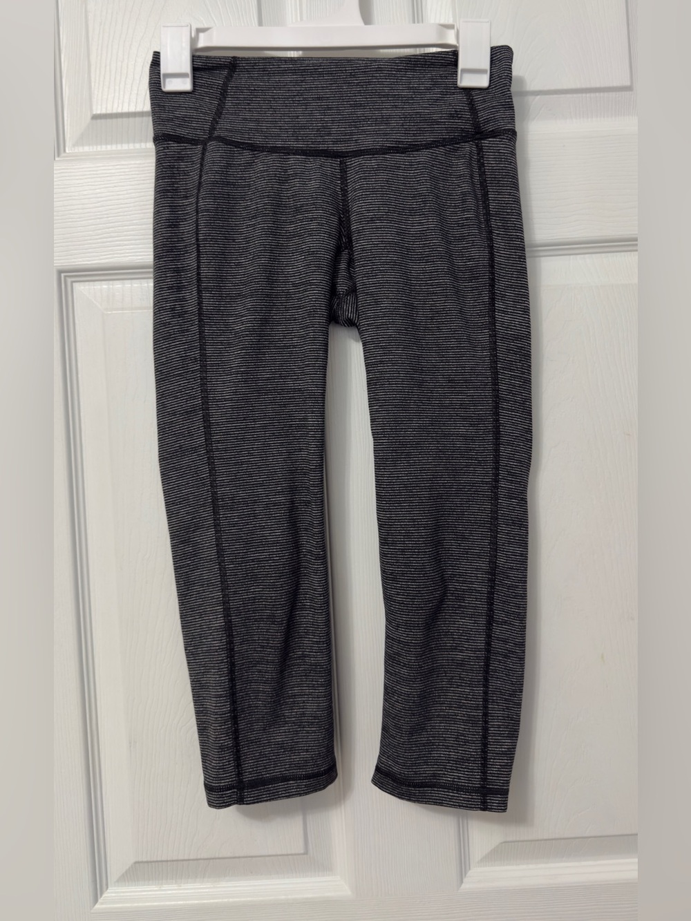 Gray Performance Capri Leggings